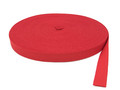 Монтажная лента текстильная 100 м цвет: красный