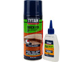 Tytan Professional клей двухкомпонентный цианакрилатный для МДФ прозрачный 400 мл/100 г